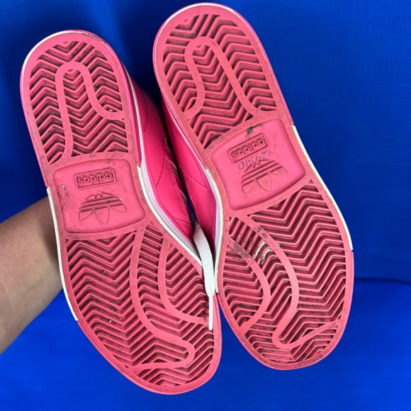 |•ADIDAS•| Ortholite Retro Bubble Gum Barbie Pink High Top Sneakers - Picture 14 of 16